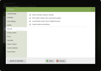 Webroot SecureAnywhere Business Endpoint Protection screenshot 15