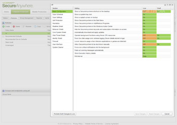 Webroot SecureAnywhere Business Endpoint Protection screenshot 21