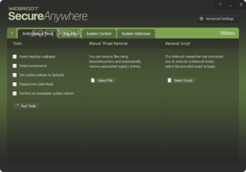 Webroot SecureAnywhere Business Endpoint Protection screenshot 5