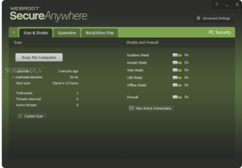 Webroot SecureAnywhere Complete screenshot 3