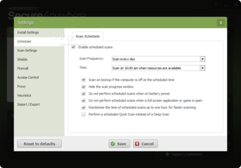 Webroot SecureAnywhere Internet Security Plus screenshot 11