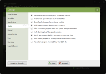 Webroot SecureAnywhere Internet Security Plus screenshot 13