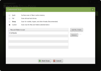 Webroot SecureAnywhere Internet Security Plus screenshot 3