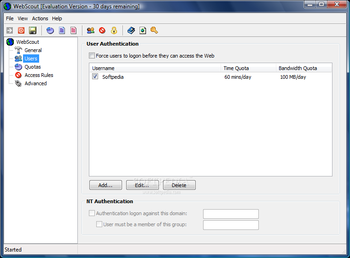 WebScout screenshot 3