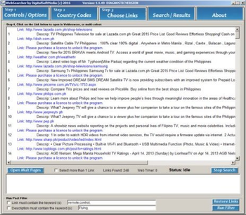 WebSearcher by DigitalSoftMedia 2016 screenshot