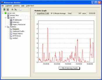 Webserver Monitor screenshot