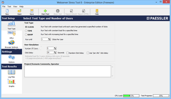 Webserver Stress Tool Enterprise Edition screenshot