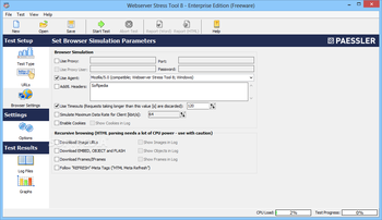 Webserver Stress Tool Enterprise Edition screenshot 3