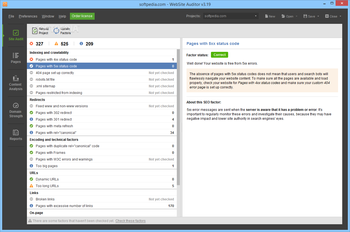 WebSite Auditor screenshot