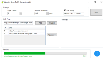 Website Auto Traffic Generator screenshot 2