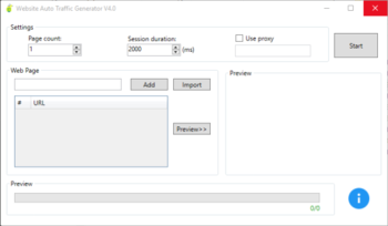 Website Auto Traffic Generator screenshot 4
