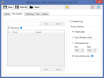 Website Auto Traffic Generator Ultimate screenshot 2