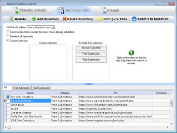 Website Directory Submit screenshot 2