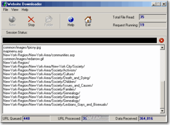 Website Downloader screenshot 2