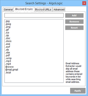 Website Email Address Extractor screenshot 3