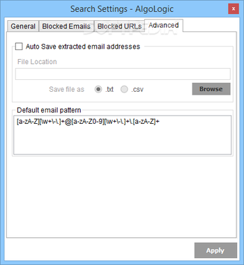 Website Email Address Extractor screenshot 5