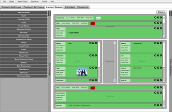 Website Inventor screenshot