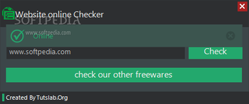 Website online Checker screenshot 2