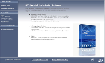 Website Submission Software Standard Edition screenshot 5