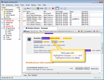 WebSite-Watcher 2013 screenshot