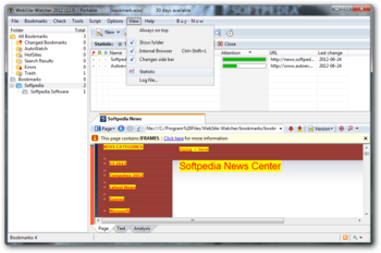 Website-Watcher Portable screenshot 10