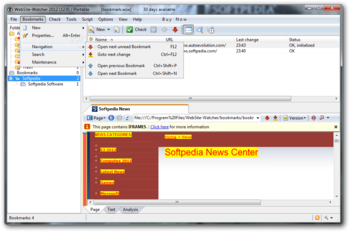 Website-Watcher Portable screenshot 6