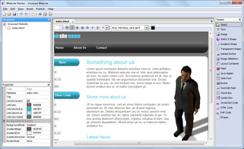 WebsitePainter screenshot