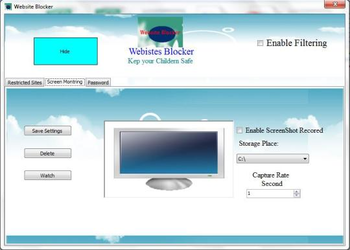 WebSites Blocker screenshot