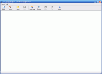 WebSiteZip Packer screenshot