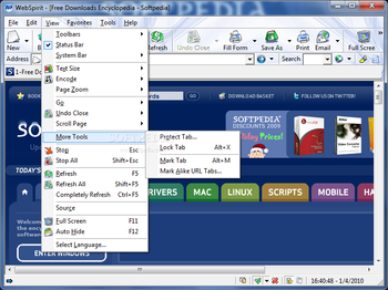 WebSpirit screenshot 6
