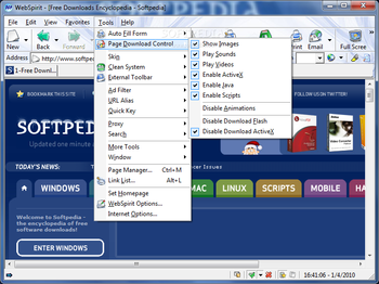 WebSpirit screenshot 8