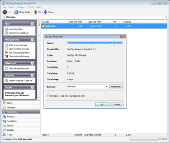WebSpy Analyzer Standard screenshot 2