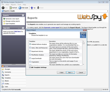WebSpy Analyzer Standard screenshot 3