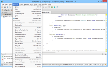 WebStorm screenshot 5