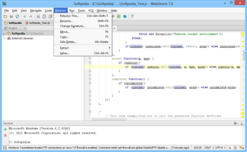 WebStorm screenshot 7