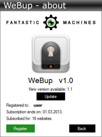WebUp screenshot 4