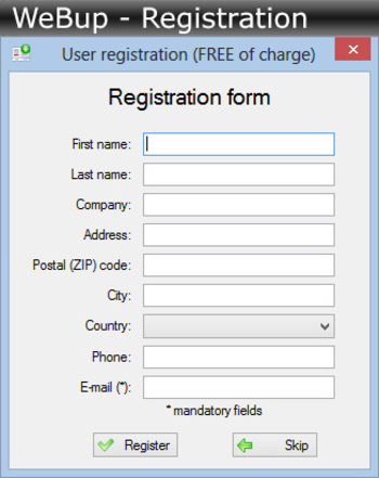 WebUp screenshot 5