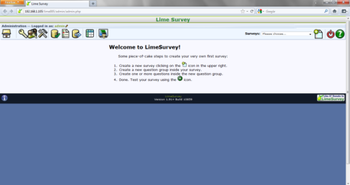 Webuzo for LimeSurvey screenshot
