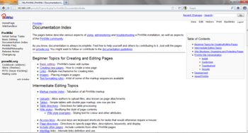 Webuzo for PmWiki screenshot