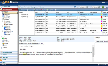 WebWatcher screenshot