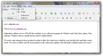 WebWrite Lite screenshot 3
