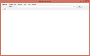 WebX screenshot