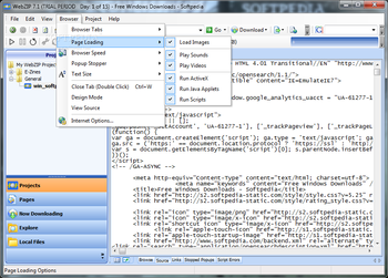 WebZIP screenshot 4