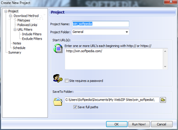 WebZIP screenshot 6