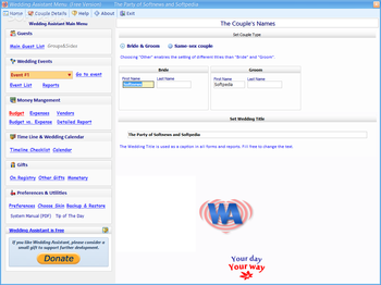 Wedding Assistant screenshot 2