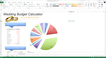 Wedding Budget Calculator screenshot