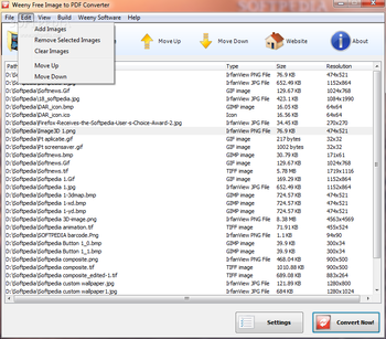 Weeny Free Image to PDF Converter screenshot 2