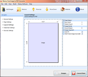 Weeny Free Image to PDF Converter screenshot 5