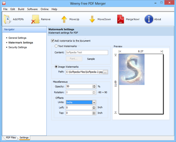 Weeny Free PDF Merger screenshot 5