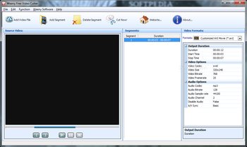 Weeny Free Video Cutter screenshot